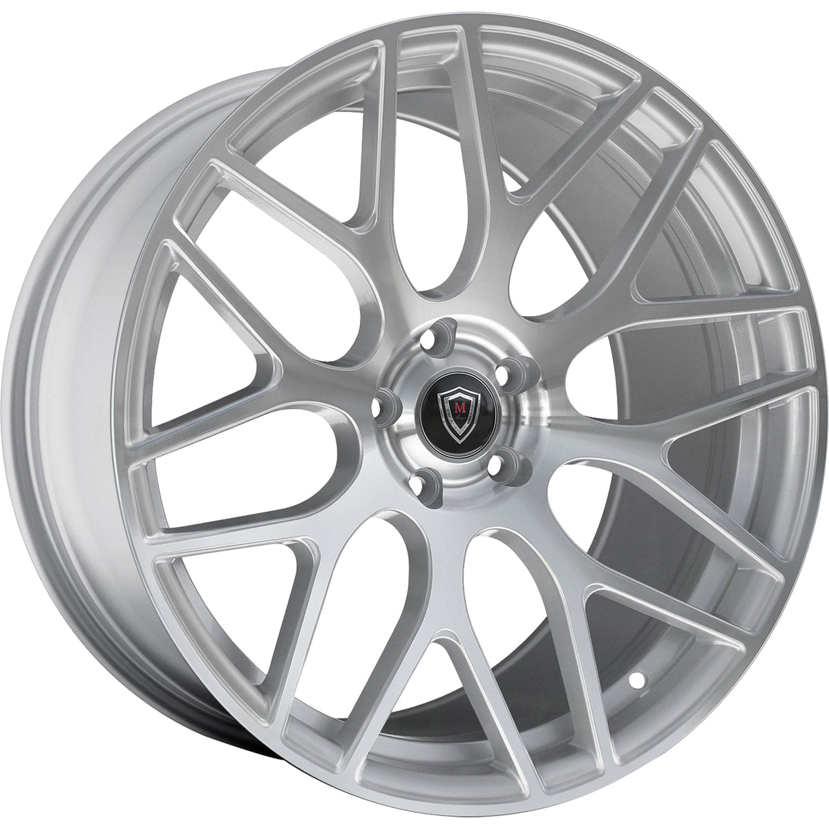Marquee Luxury M6981 Silver Machined Wheel