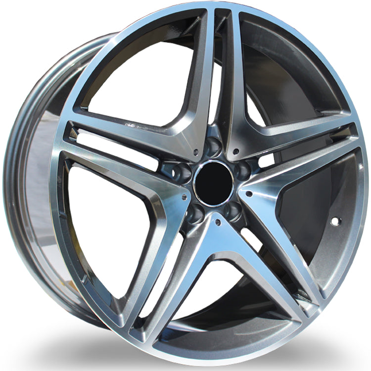 Marquee Replica R5055 Gray Machined Wheel