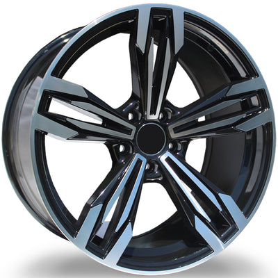 Marquee Replica R5111 Black Machined Wheel