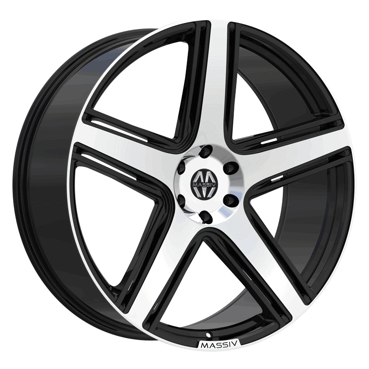 Massiv 926 Black Machined Wheel