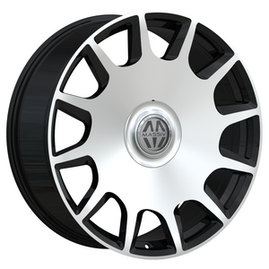 Massiv 927 Black Machined wheel