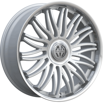 Massiv 928 Silver Brushed wheel
