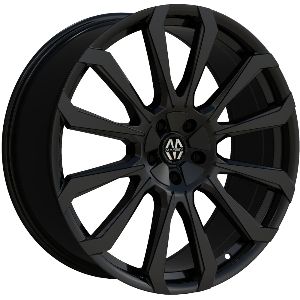 Massiv 929 Gloss Black Wheel