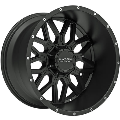 Massiv Offroad OR1 Satin Black Wheel
