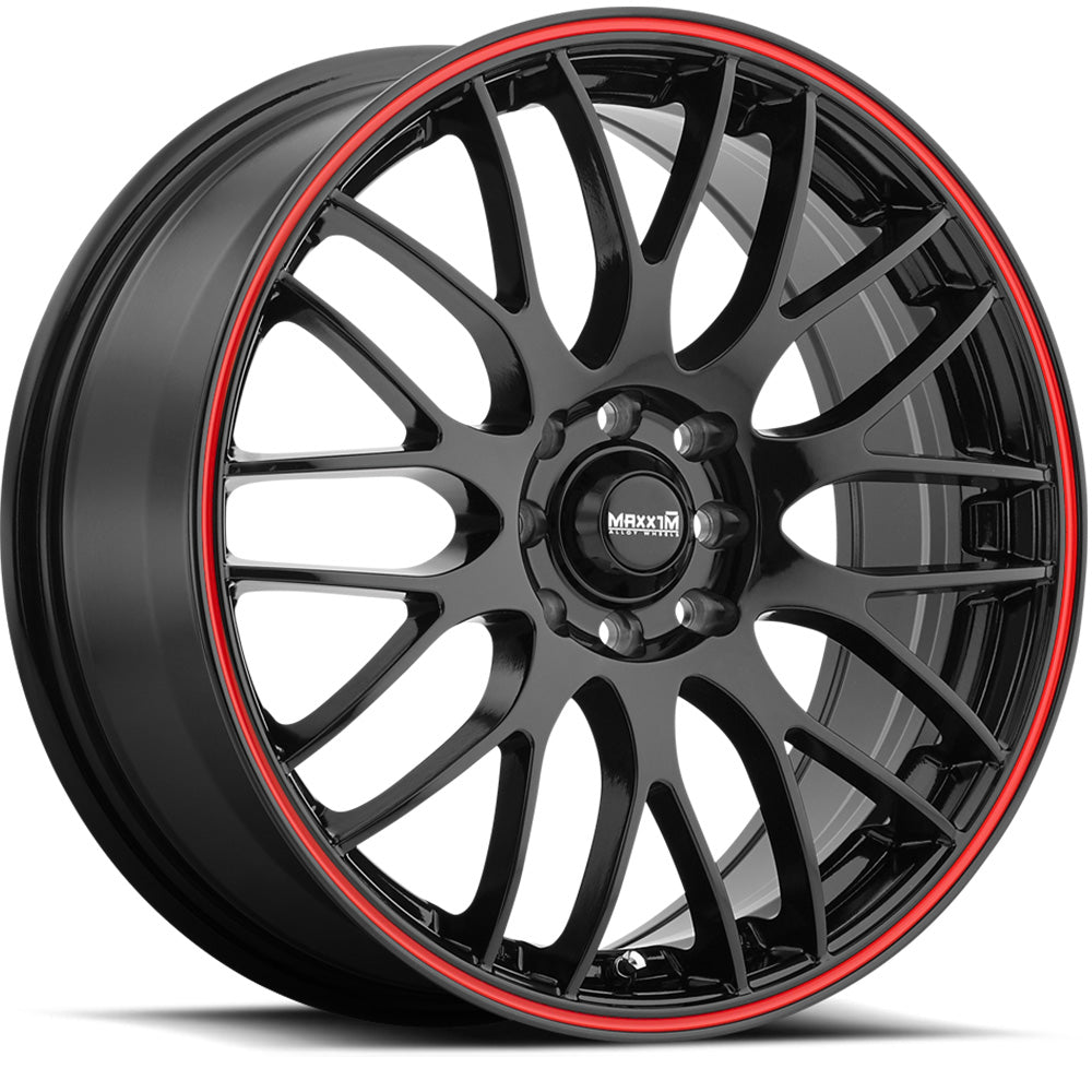 Maxxim Maze Black Red wheel