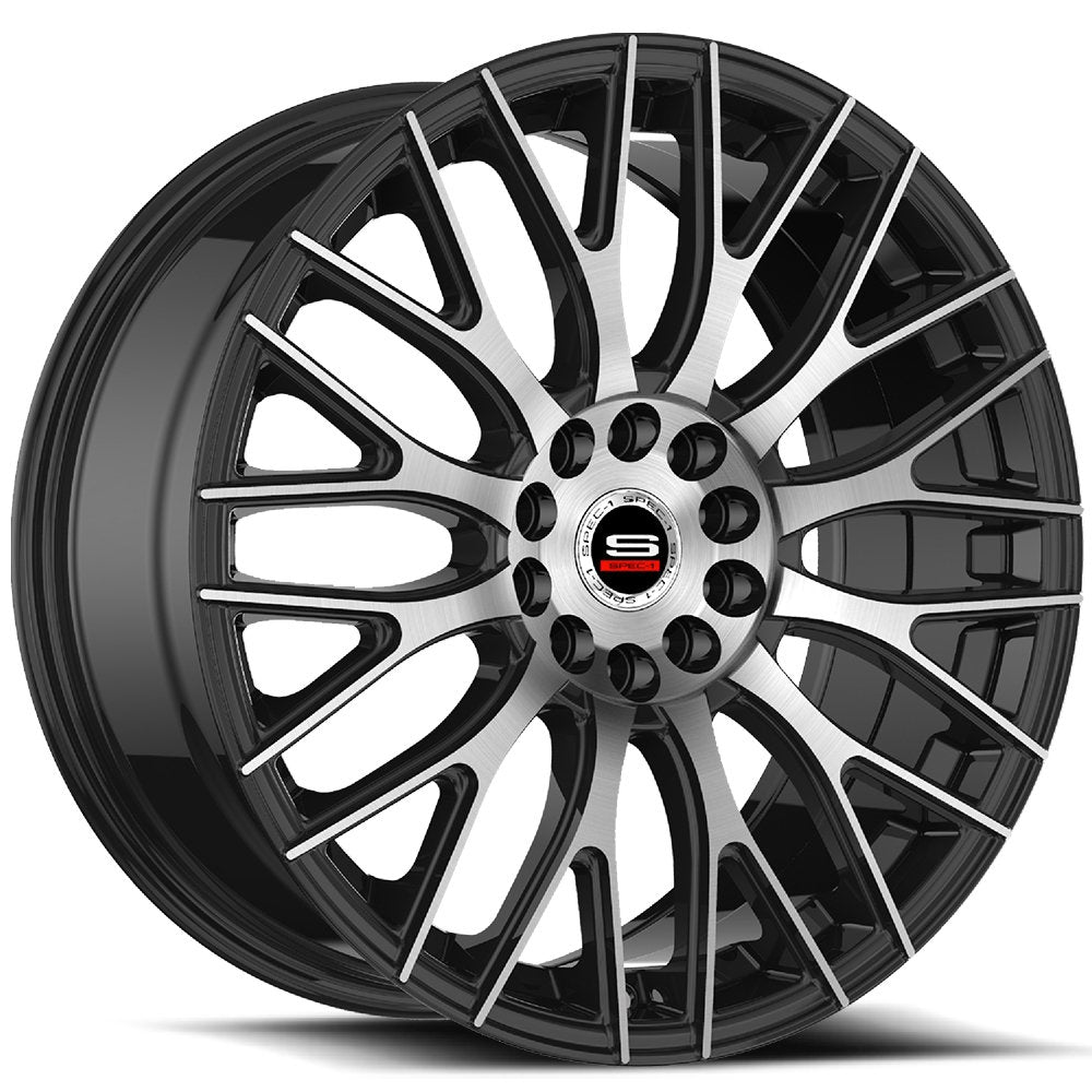 Spec-1 SP-55 Black Machined wheel