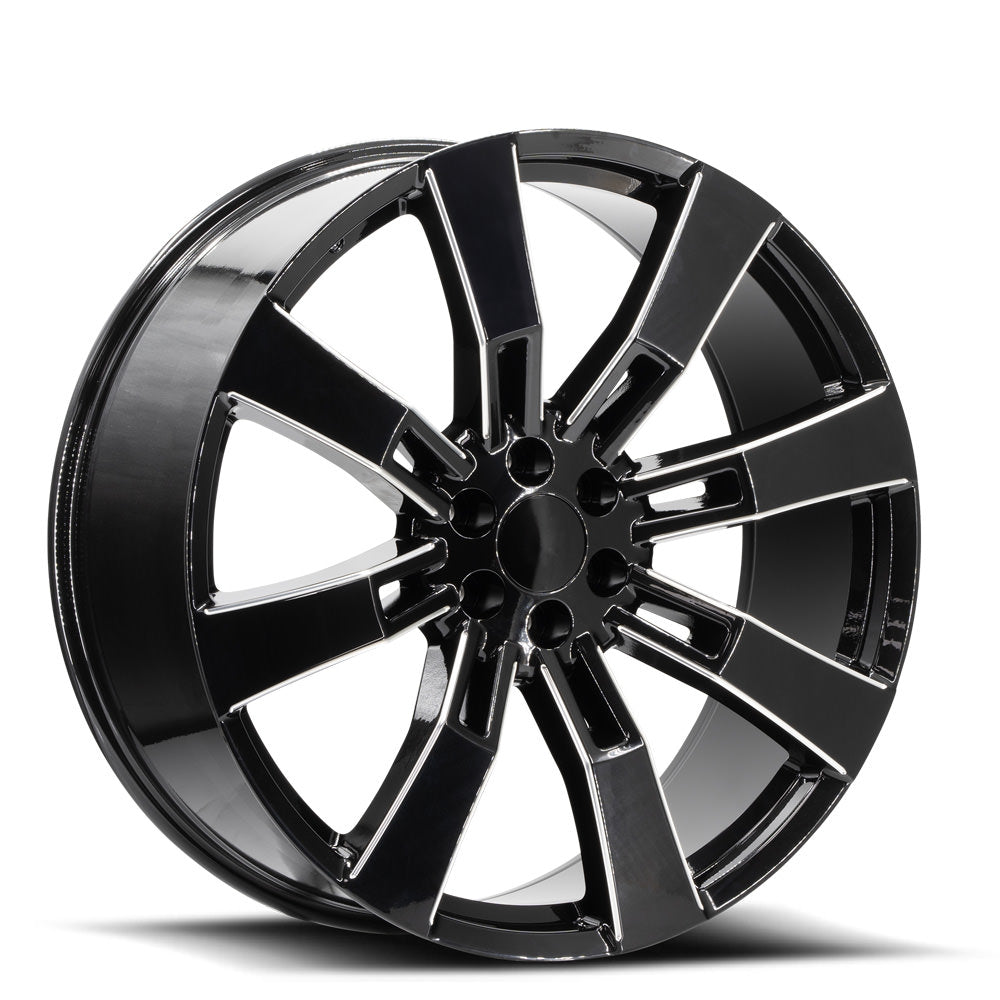 OE Revolution G-02 Black/Milled wheel