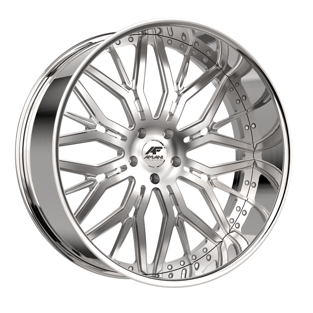 Amani MAGNOLIA Brushed/Chrome wheel