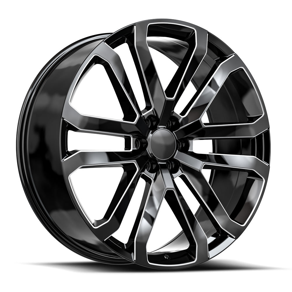 OE Revolution D-37 Black/Milled wheel