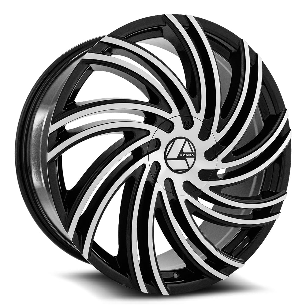 Azara AZA-514 Black Machined wheel
