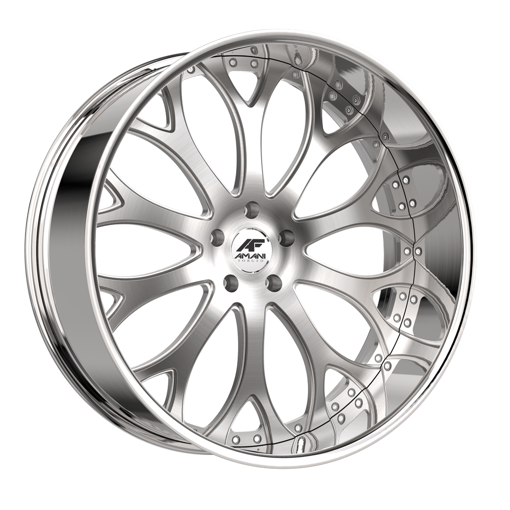 Amani Tango Brushed/Chrome wheel