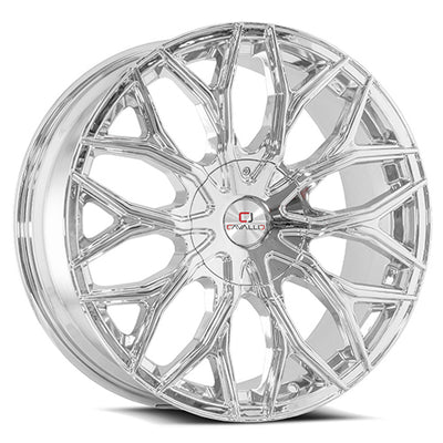 Cavallo CLV-37 Chrome wheel