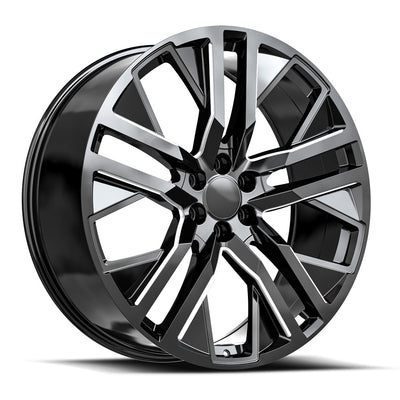 OE Revolution D-36 Black/Milled wheel