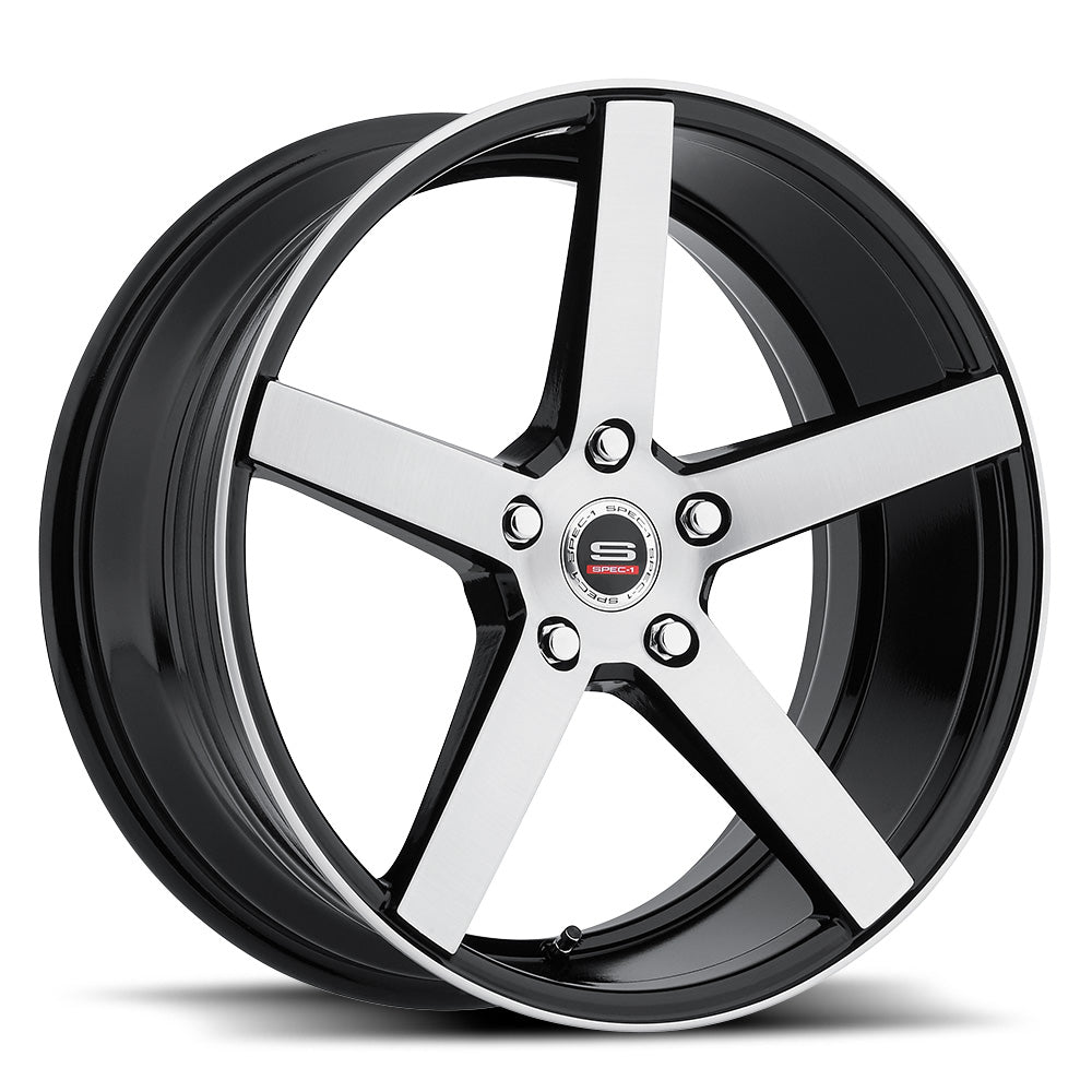Spec-1 SP-36 Black/Brushed wheel