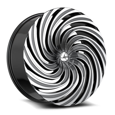 Azara AZA-535 Black Machined wheel
