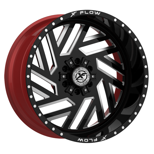 XFX Flow XFX-304 Black/Milled/Red wheel