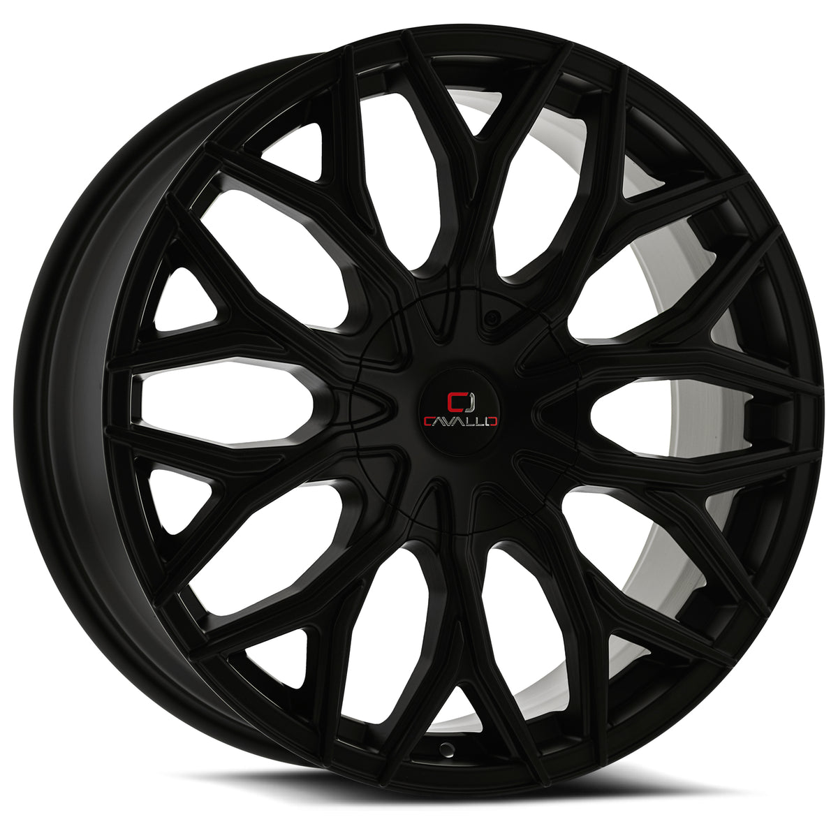 Cavallo CLV-37 Matte Black wheel