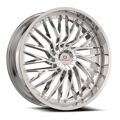 Cavallo CLV-43 Chrome wheel