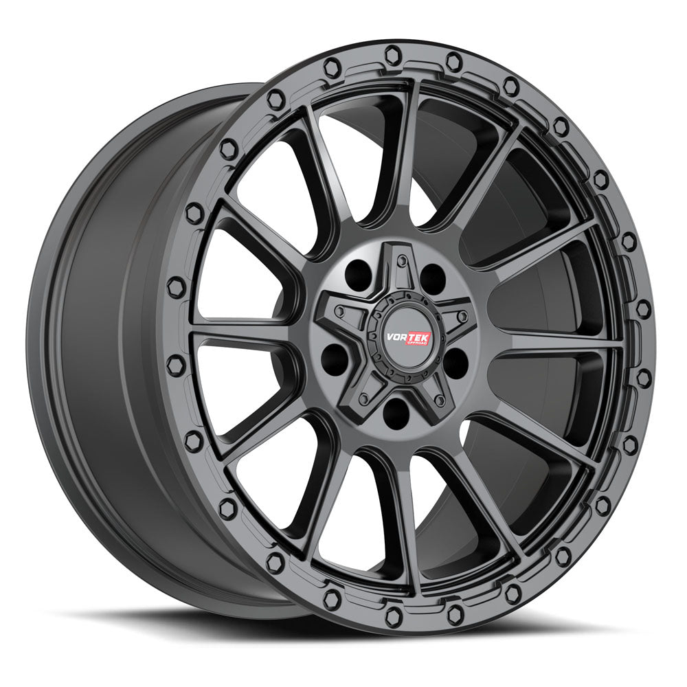 Vortek VRT-606 Matte Black wheel