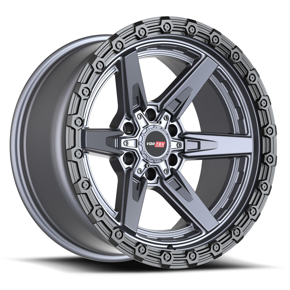 Vortek VRT-602 Matte Titanium wheel