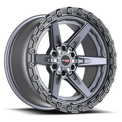 Vortek VRT-602 Matte Titanium wheel