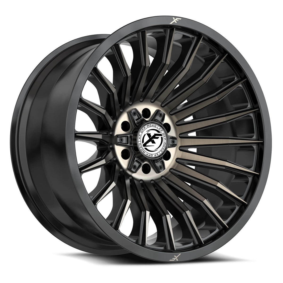XF Off-Road XF-237 Batin Black/Bronze Machined wheel
