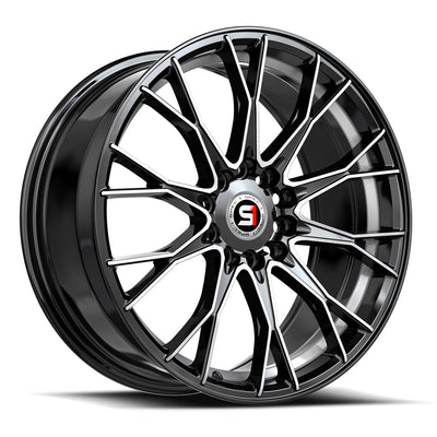 Spec-1 SP-59 Black Machined wheel