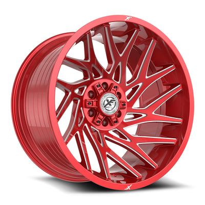 XF Off-Road XF-229 Red/Milled wheel