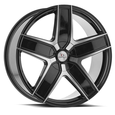 Cavallo CLV-C-31 Black Machined wheel
