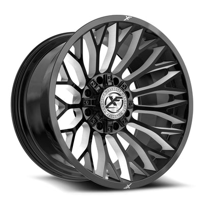 XF Off-Road XF-237 Black/Milled wheel