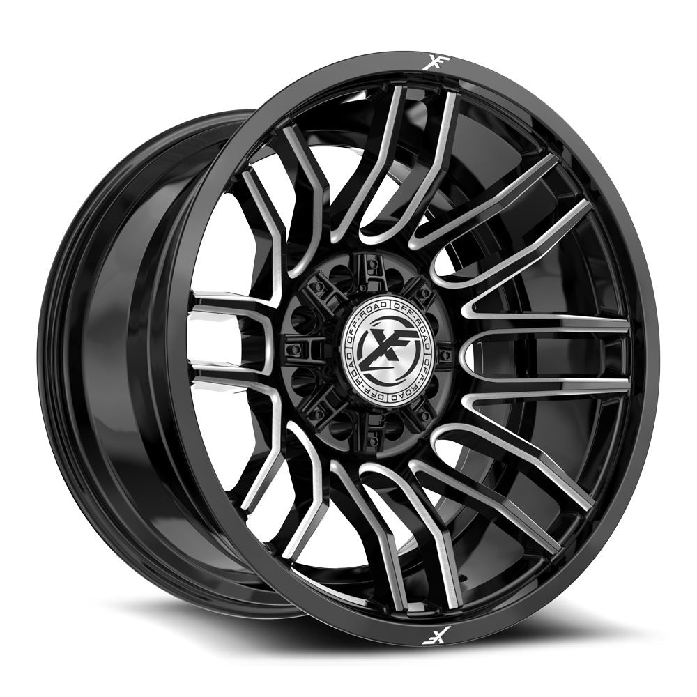 XF Off-Road XF-232 Black/Milled wheel