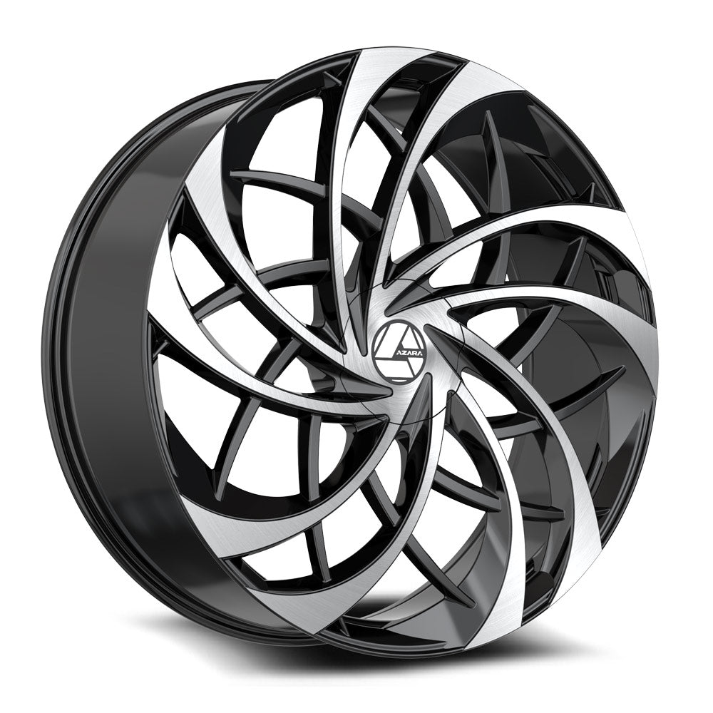 Azara AZA-540 Black Machined wheel