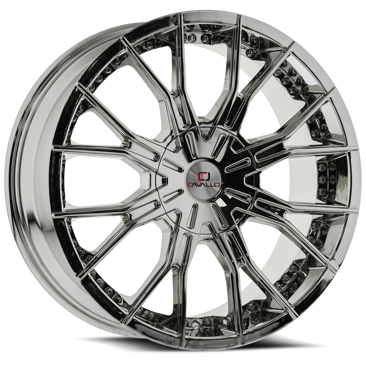 Cavallo CLV-36 Chrome wheel
