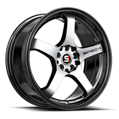Spec-1 SPT-31 Black Machined wheel