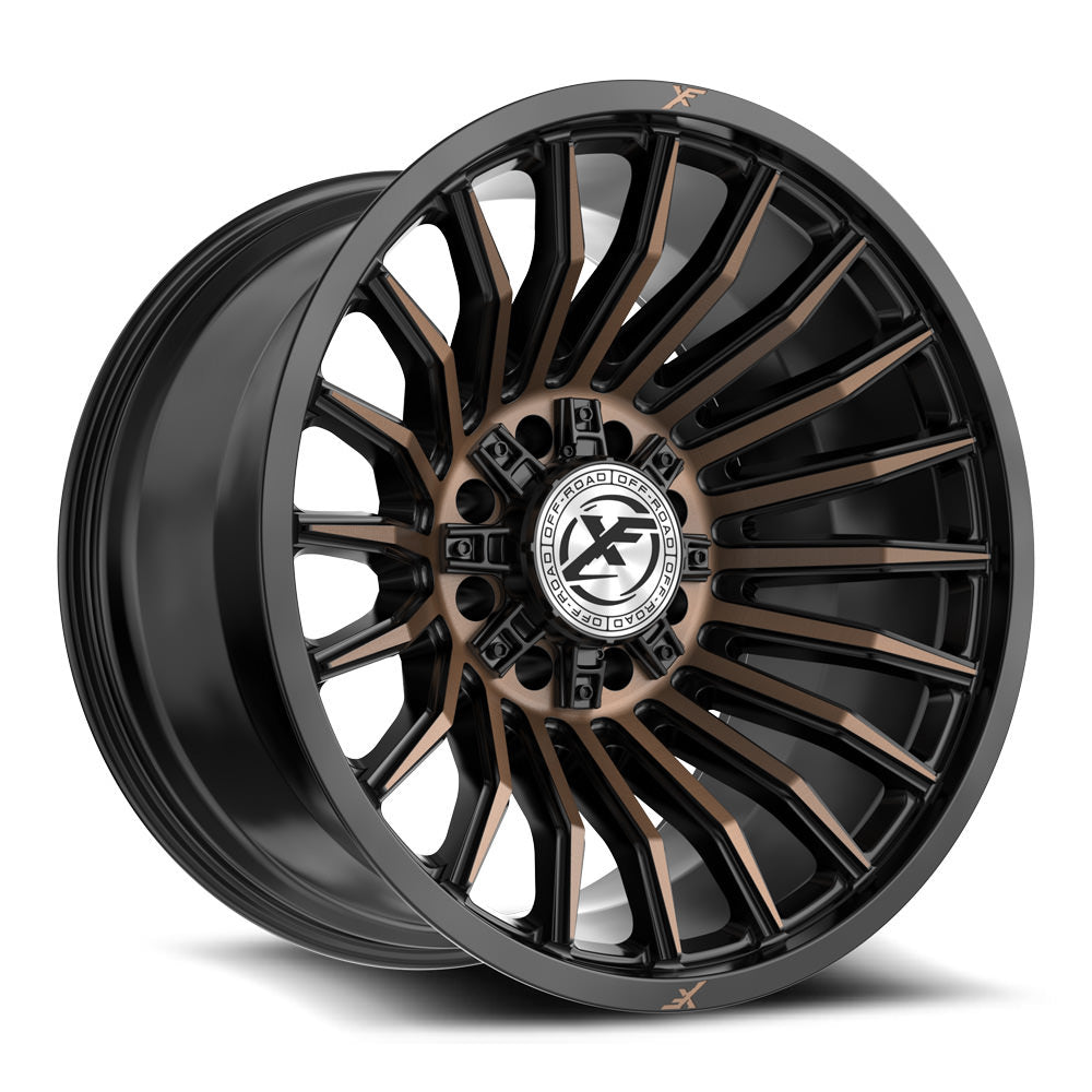 XF Off-Road XF-231 Batin Black/Bronze Machined wheel