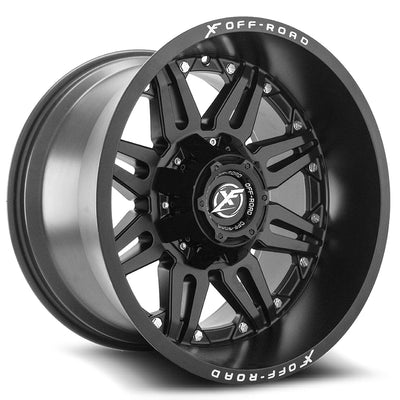 XF Off-Road XF-204 Matte Black wheel