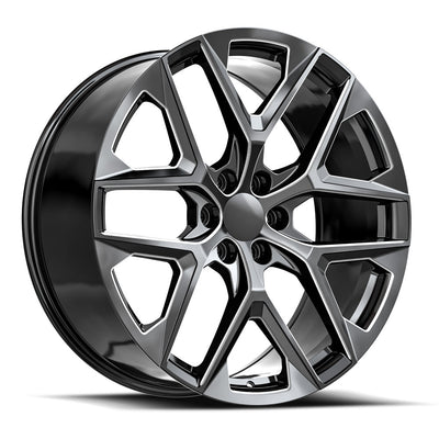 OE Revolution C-39 Black/Milled wheel