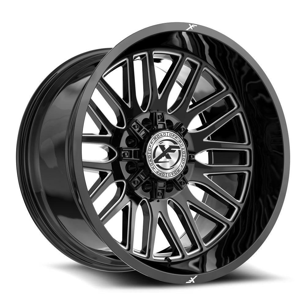 XF Off-Road XF-240 Black/Milled wheel