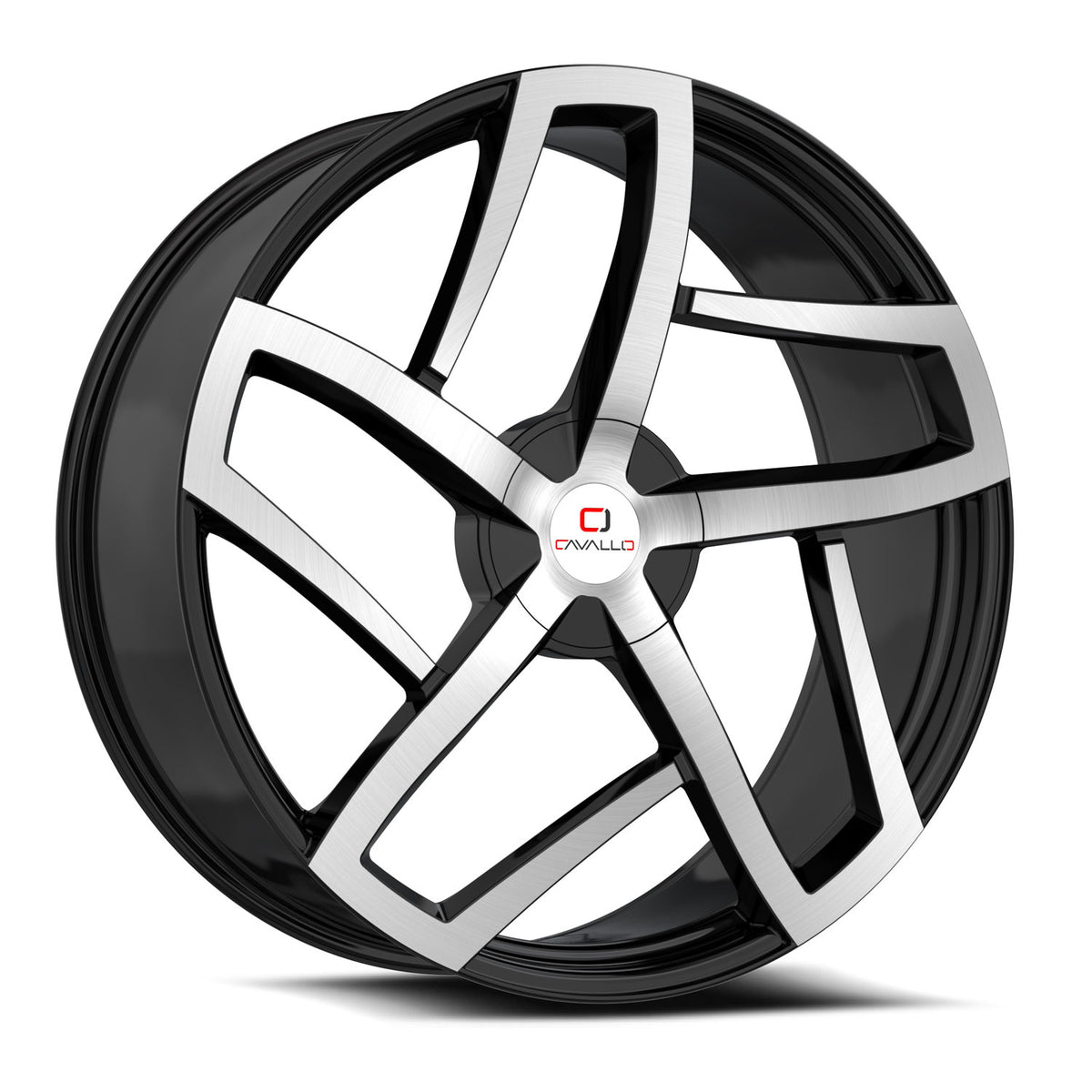 Cavallo CLV-50 Black Machined wheel