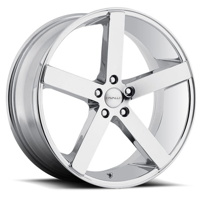 Cavallo CLV-5 Chrome wheel