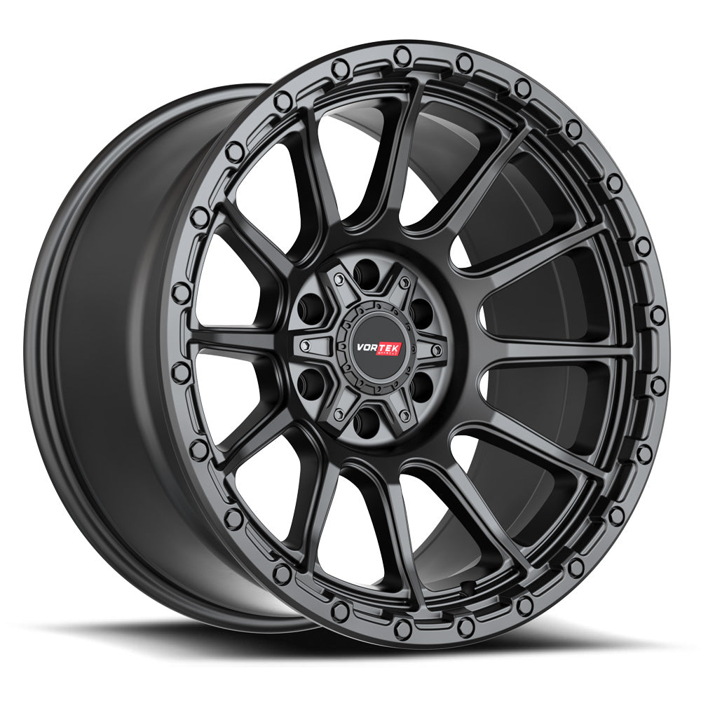 Vortek VRT-606 Matte Black wheel