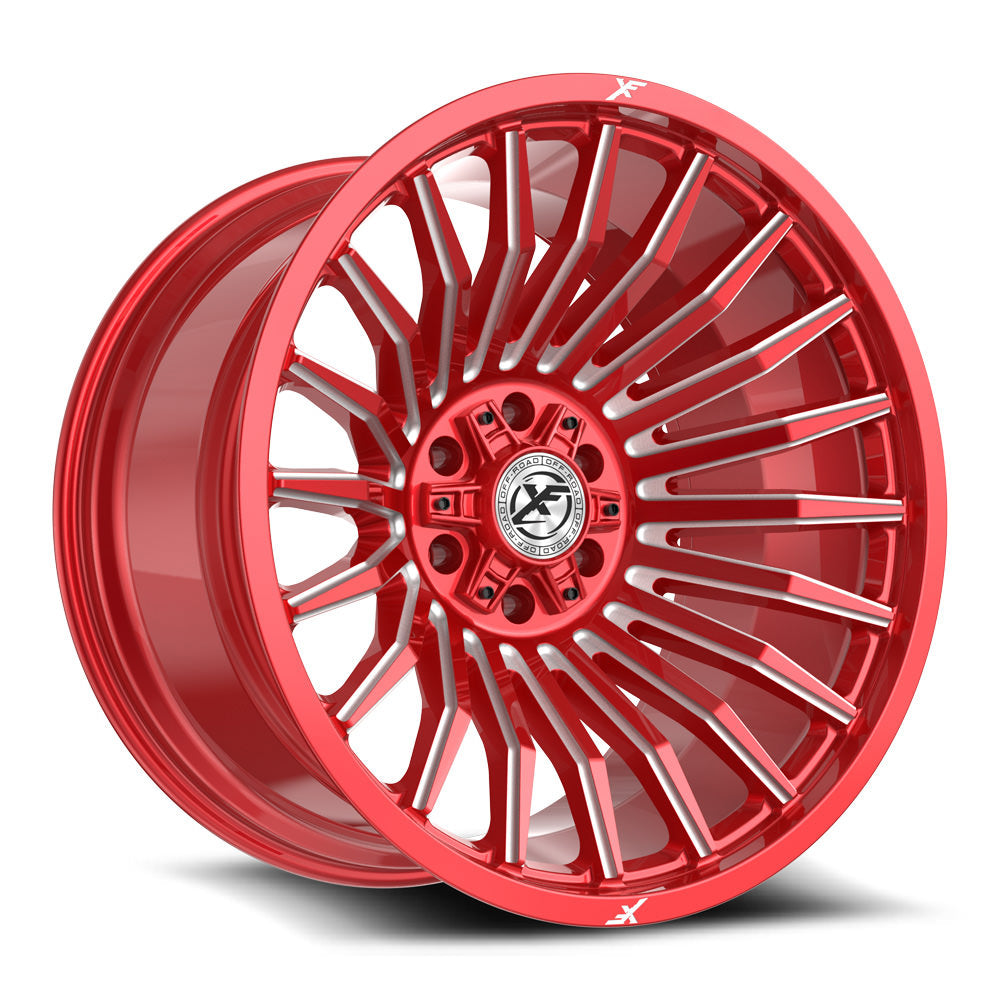 XF Off-Road XF-231 Red/Milled wheel