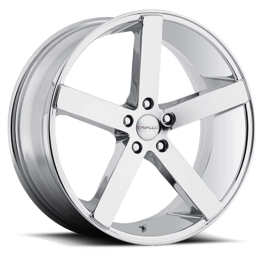 Cavallo CLV-5 Chrome wheel