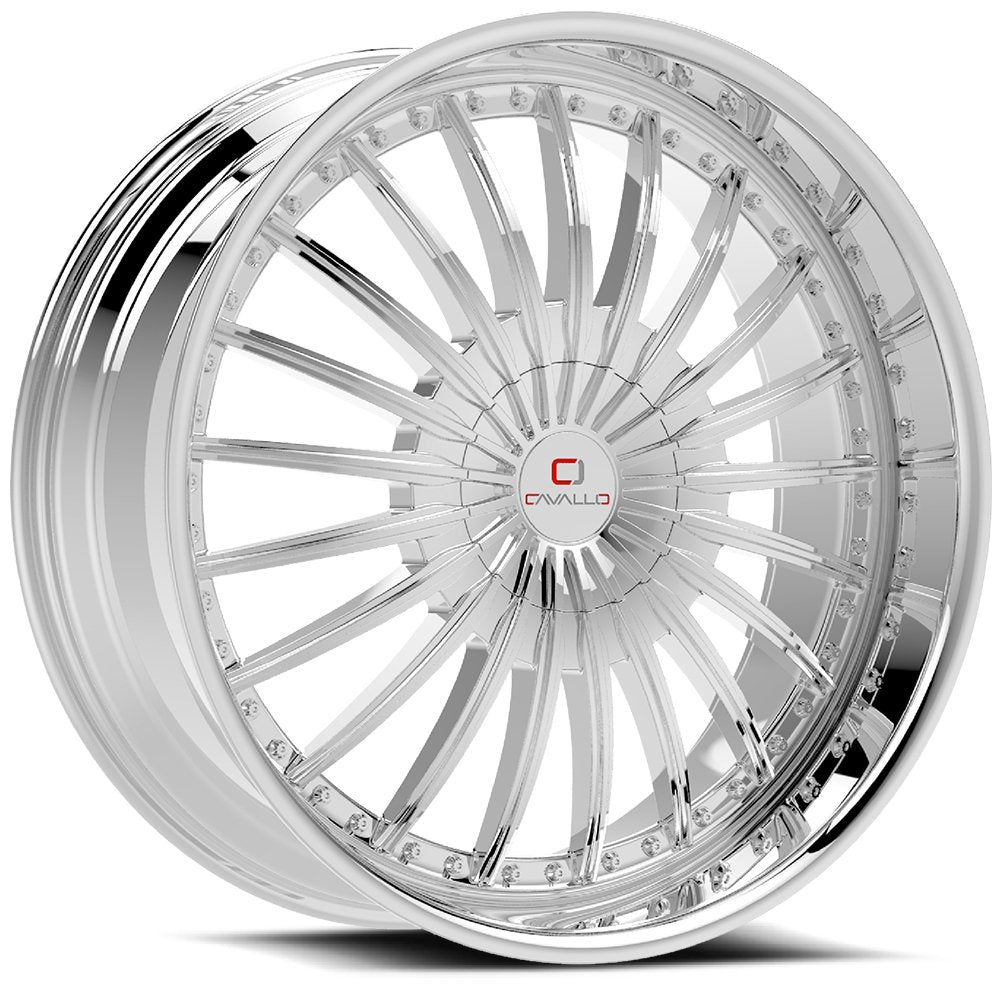 Cavallo CLV-32 Chrome wheel