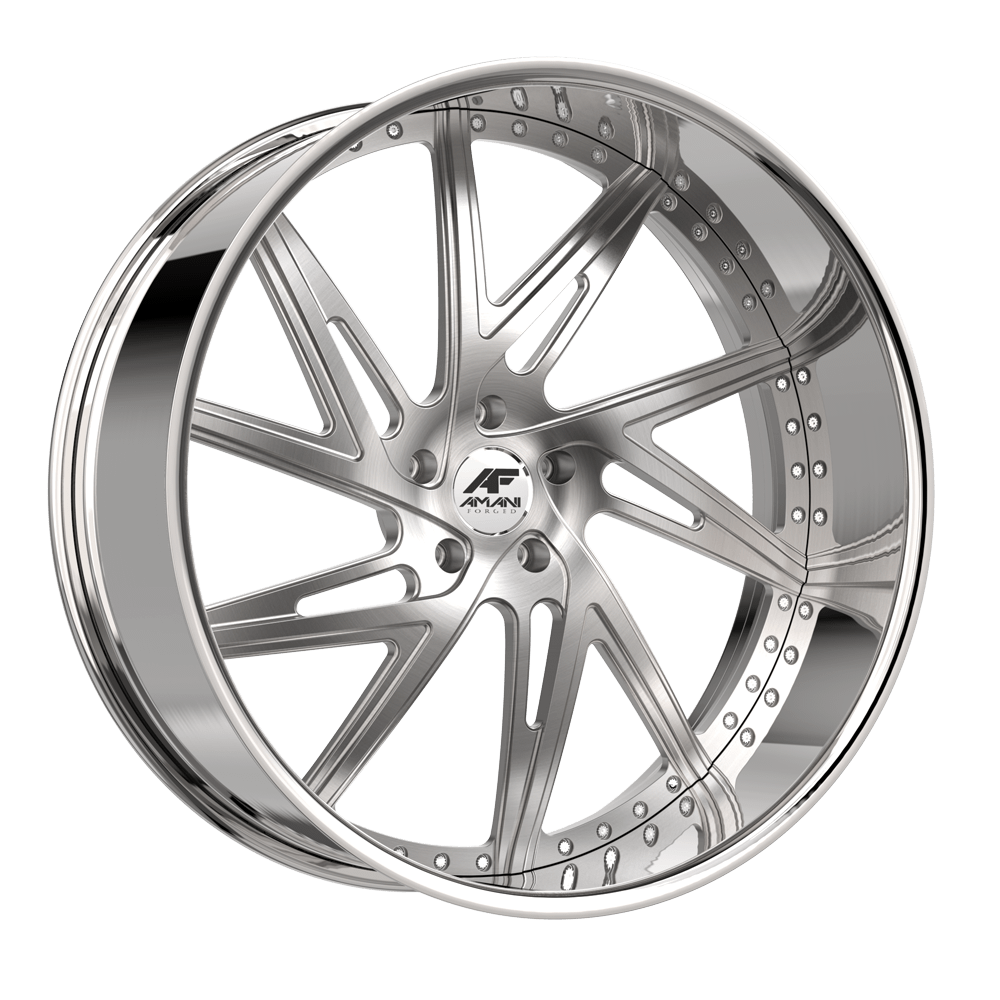 Amani CONRAD-R Brushed/Chrome wheel