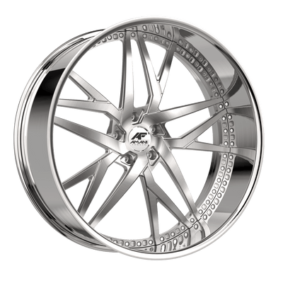 Amani IKON-L Brushed/Chrome wheel