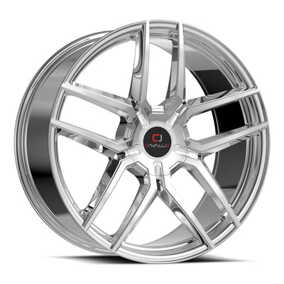 Cavallo CLV-55 Chrome wheel