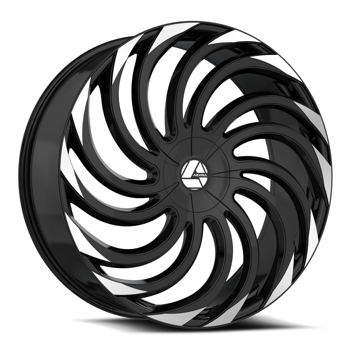 Azara AZA-534 Black Machined wheel