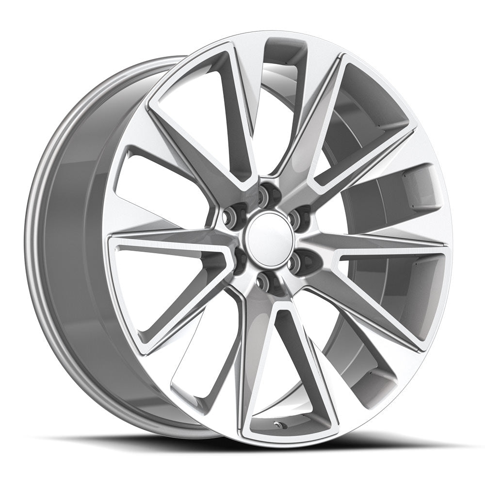 OE Revolution C-14 Silver Machined wheel