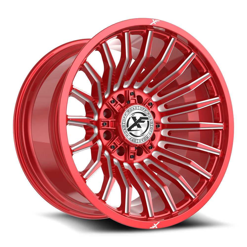 XF Off-Road XF-231 Red/Milled wheel